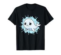 Adorable Baleine Qui pleure - Kawaii - Animal de l'océan T-Shirt