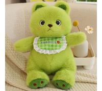 Adorable Bavoir Lapin En Peluche Pour Fille, Poupée Endormie, Oreiller Chat, Ours En Chocolat, Cadeau Ours Vert Matcha - 65 Cm