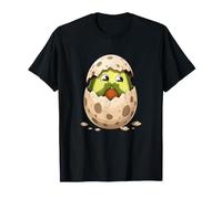 Adorable bébé Dinosaure en éclosion dans Un œuf moucheté T-Shirt