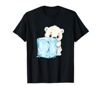 Adorable bébé Ours Polaire câlin Gros glaçon T-Shirt
