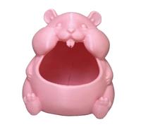 Adorable Bol en Plastique Design Hamster, Plats pour Hamster, Parfaits pour Organiser Les clés, pièces de Monnaie et Bijoux sur Un Bureau ou Une étagère, Accessoires de Bureau colorés