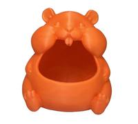 Adorable Bol en Plastique Design Hamster, Plats pour Hamster, Parfaits pour Organiser Les clés, pièces de Monnaie et Bijoux sur Un Bureau ou Une étagère, Accessoires de Bureau colorés