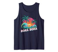 Adorable Bora Bora Vacances Natation Voyage Assorti BFF Maman Fille Débardeur