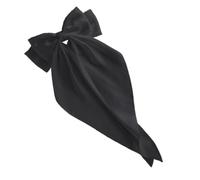 Adorable Bow Clips for Women, Satin Hairclips, Aesthetic Hair Bows Large Claw Clips Hair Barrettes with Long-Tail for Thick Thin Curly Hair, Satin Bow Hair Accessories, Oversized Hair Clips