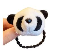Adorable bracelet en forme de panda en peluche pour filles avec corde à cheveux et bandeau pour tout-petits