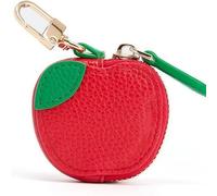 Adorable breloque de sac en cuir motif fruits - Kawaii Y2K porte-clés mini portefeuille PU fermeture éclair porte-monnaie monnaie pochette cadeau accessoire pour sac à main sac à dos décoration voyage