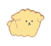 Adorable Broche Chien Beau Chiot Designs Alliage Argent Plaqué Or Bijoux Accessoires Pour Les Amateurs D'Animaux De Compagnie Belle Broche Chien