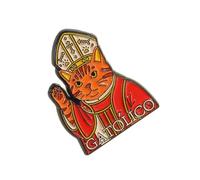 Adorable broche de personnage de parrain de dessin animé pour une expression quotidienne ou en tant que personne aimée