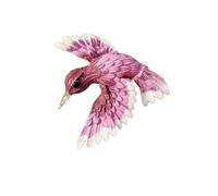 Adorable broche en forme d'oiseau pour sacs, chapeaux et sacs, accessoire de mode, bleu, One Size, Comme décrit