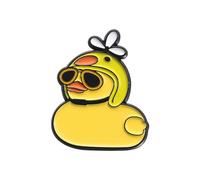 Adorable Broche en métal avec motif caneton - Parfait pour ajouter une touche d'insolite, taille unique, Comme décrit