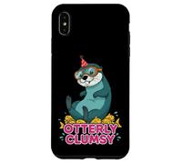 Adorable Cadeau drôle et maladroit en Forme de Loutre de mer pour Homme et Femme Coque pour iPhone XS Max