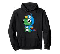 Adorable caméléon en Oiseau Combinaison Kawaii Animal Sweat à Capuche