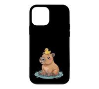 Adorable Capybara et Canard Best Friends pour Les Amoureux des Animaux Coque pour iPhone 12 Mini