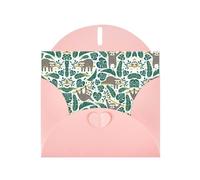 Adorable carte de vœux de vacances en papier perlé avec enveloppes pour amis, famille