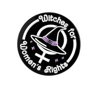 Adorable Cartoon Cats Witch Hat Pin Alloy Enameled Pentagrams Letter for Accessories Witchcraft Cats Accessories