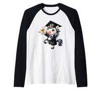 Adorable cérémonie de diplôme de Fin d'études de Licorne Manche Raglan