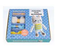 Marie Clesse – Adorable chat au crochet – Coffret (tout le matériel inclus)