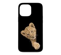 Adorable Chat lionceau Sauvage Coque pour iPhone 13 Pro Max