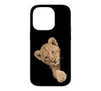 Adorable Chat lionceau Sauvage Coque pour iPhone 14 Pro