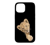 Adorable Chat lionceau Sauvage Coque pour iPhone 15