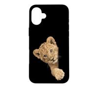 Adorable Chat lionceau Sauvage Coque pour iPhone 16 Plus