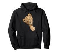 Adorable Chat lionceau Sauvage Sweat à Capuche