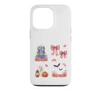 Adorable Chauve-Souris effrayante pour Halloween, fantôme, Citrouille Coque pour iPhone 13 Pro