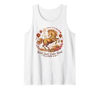 Adorable Cheval 2026 âme Sauvage Calme cœur Puissance du Zodiaque Débardeur