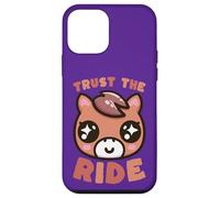 Adorable Cheval Kawaii Trust The Ride Coque pour iPhone 12 Mini
