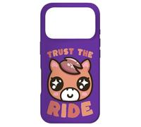 Adorable Cheval Kawaii Trust The Ride Coque pour iPhone 17 Pro