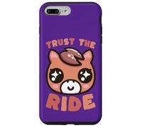 Adorable Cheval Kawaii Trust The Ride Coque pour iPhone 7 Plus/8 Plus