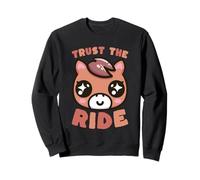 Adorable Cheval Kawaii Trust The Ride Sweatshirt