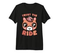Adorable Cheval Kawaii Trust The Ride T-Shirt Haut de Gamme