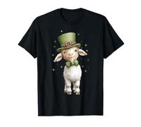 Adorable chèvre Fermier léprechaun trèfle Jour de la Saint-Patrick T-Shirt