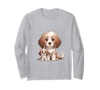 Adorable Chien Beagle et Chiot Manche Longue