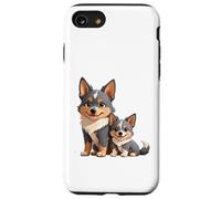 Adorable Chien Berger Australien et Chiot Coque pour iPhone SE (2020) / 7/8