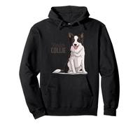 Adorable chien Border Collie - Mignon chien de mouton écossais Sweat à Capuche