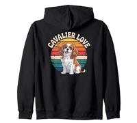 Adorable Chien Cavalier King Charles Spaniel, Amour Cavalier Amusant Sweat à Capuche