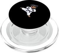 Adorable Chien d'arts Martiaux Rottweiler Karaté PopSockets PopGrip pour MagSafe