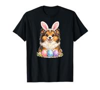 Adorable Chien de Berger des Shetland Aquarelle T-Shirt