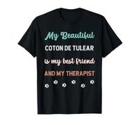 Adorable Chien en Coton de Tulear pour Papa, Maman, ami et thérapeute T-Shirt