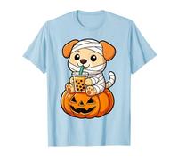 Adorable Chien en Train de Boire du thé Boba pour Halloween T-Shirt