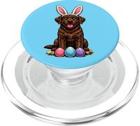 Adorable Chien Labrador Retriever Chocolat Style BD Comic PopSockets PopGrip pour MagSafe