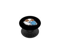 Adorable Chiot endormi Oreiller drôle PopSockets PopGrip Adhésif