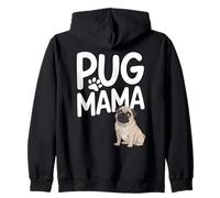 Adorable chiot et patte pour mamans de chien Sweat à Capuche