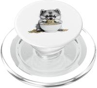 Adorable Chiot Ramen Nouilles à Ramen avec Motif Chien Gourmand PopSockets PopGrip pour MagSafe