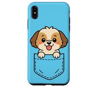Adorable chiot Shih Tzu Pocket Pal drôle Shih Tzu petit chien Coque pour iPhone XS Max