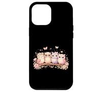 Adorable Chouette, Amant, Floral, Papillon, Nature, esthétique Coque pour iPhone 12 Pro Max