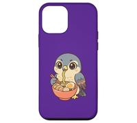 Adorable Chouette Mangeant des Ramen Kawaii pour Les Amateurs de Nourriture pour Animaux Coque pour iPhone 12 Mini