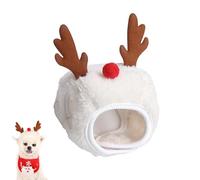 Adorable Christmas Tree Pom Pom Hat - Perfect Dog & Cats Christmas Hat for Holiday Gatherings with Soft Pom Poms and Adjustable Strap, Comfortable & Photo-Ready (Style#3)